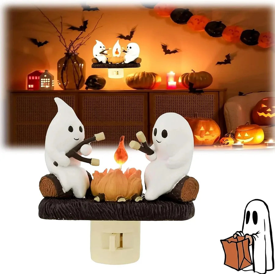 Halloween Ghost Campfire Night Light™