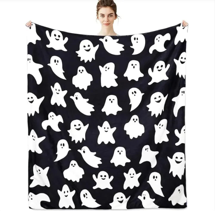 Witch Halloween Throw Blankets™