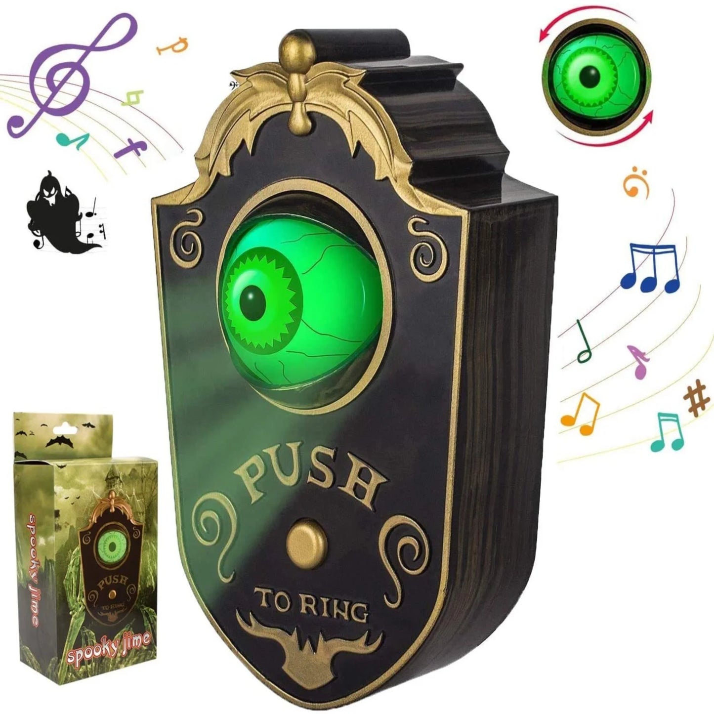 Glowing Eyeball Halloween DoorBell™