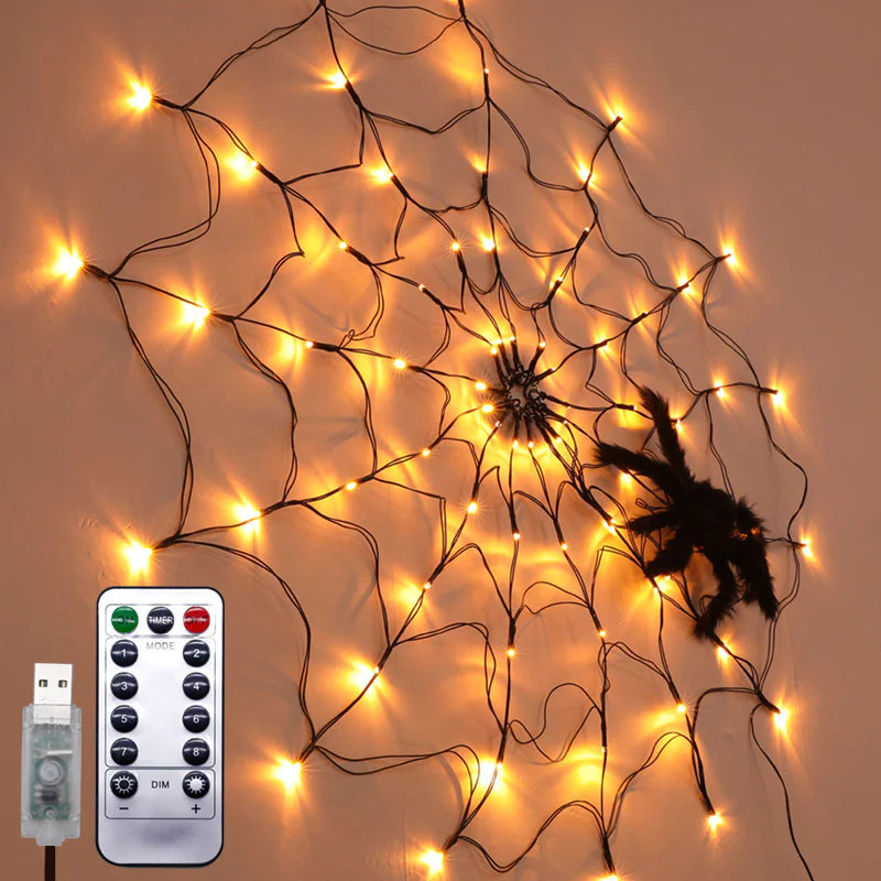 LED Spider Net Halloween Light™